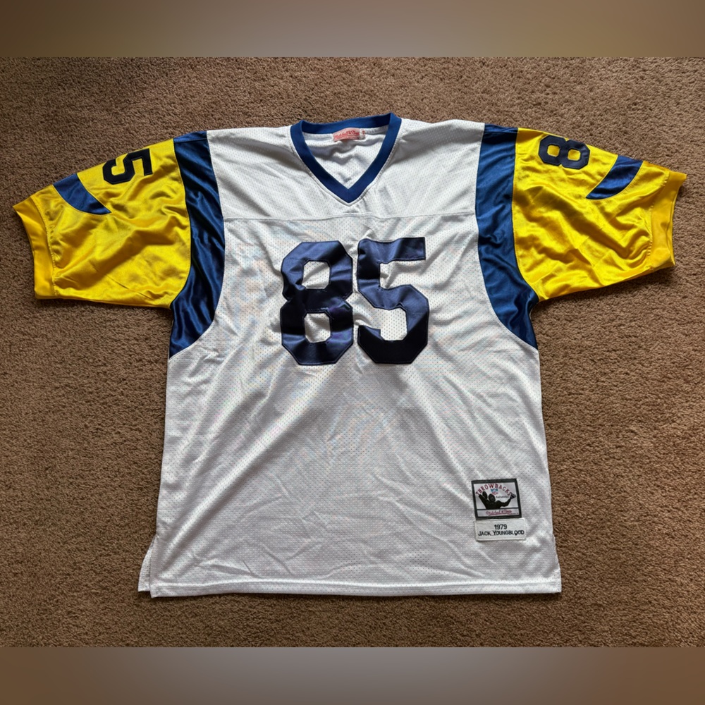 mitchell & ness los angeles rams throwback jersey 85 jack youngblood 3XL nfl